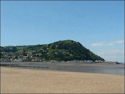 Minehead Beach and North Hill