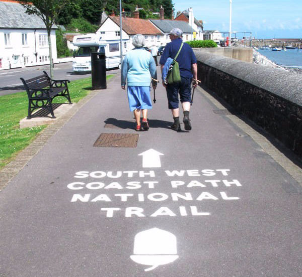 Start of South West Coast Path