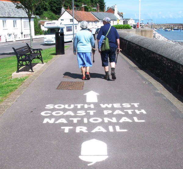 Start of South West Coast Path